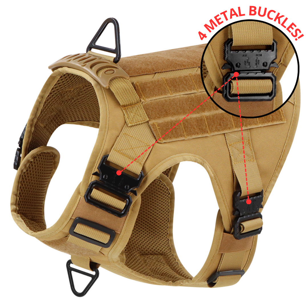 Best tactical top dog harness