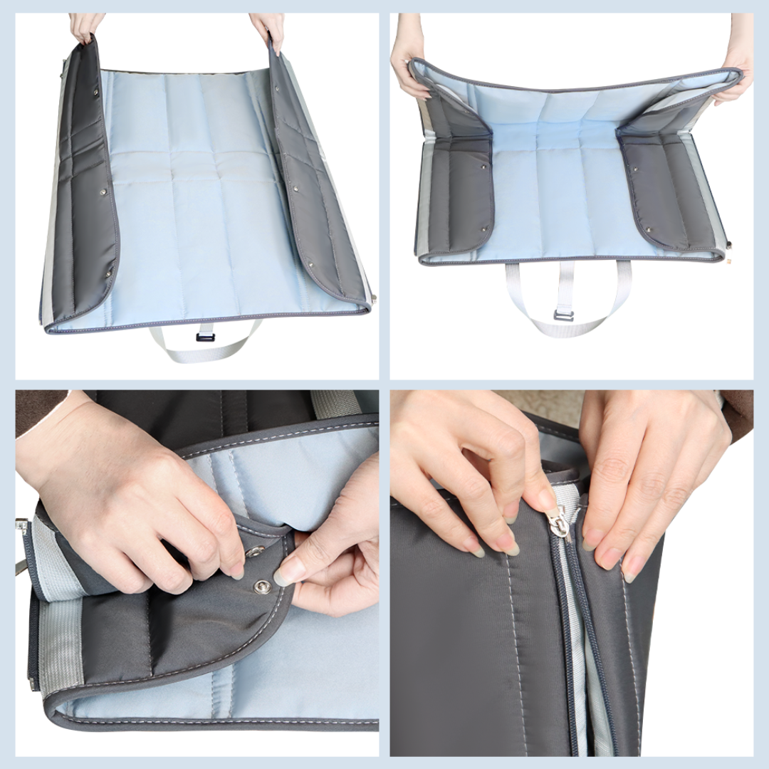 2-In-1 Convertible Tote Bag & Outdoor Dog Mat For Outdoor Trips