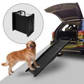 Folding Dog Ramp for Cars, SUVs, & Trucks with Easy Access for Large Dogs