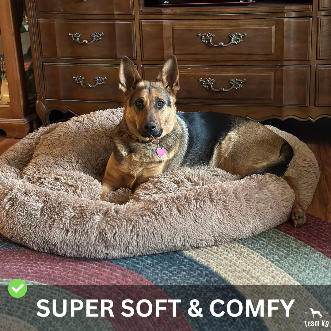 Ultra-Plush Calming Dog Bed
