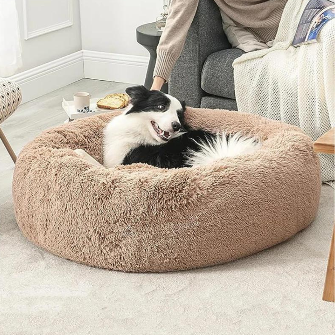 Ultra-Plush Calming Dog Bed