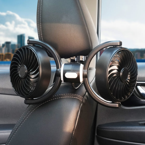 Adjustable Backseat Dual Cooling Fans