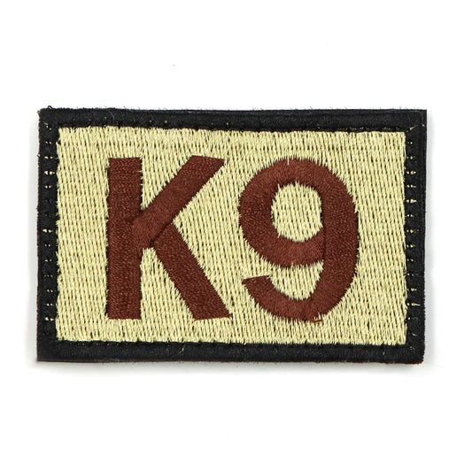'K9' Hook & Loop Patch For Harness