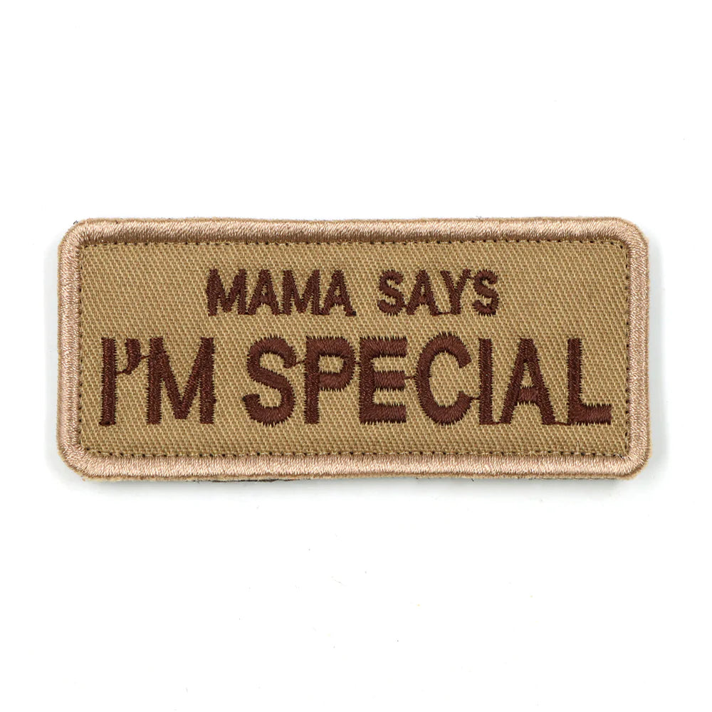 Mama Says I'm Special' Hook & Loop Patch For Harness – Team K9