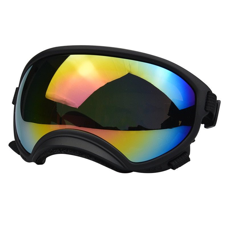 goggles for dogs Team K9 Dog Goggles for Dogs 65lbs+, Adjustable Straps, Black, Eye Protection