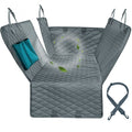 Waterproof Non-Slip Car Seat Hammock Cover With Pockets, Side Flaps, Headrest Straps, Seat-Anchors, & Mesh Window (+FREE SAFETY BELT!)
