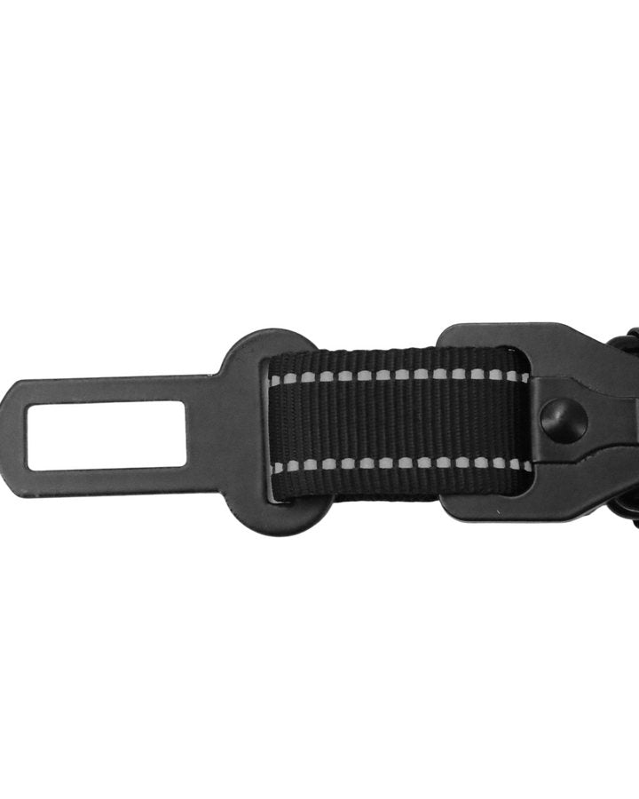 The Team K9 car safety belt's seatbelt buckle end
