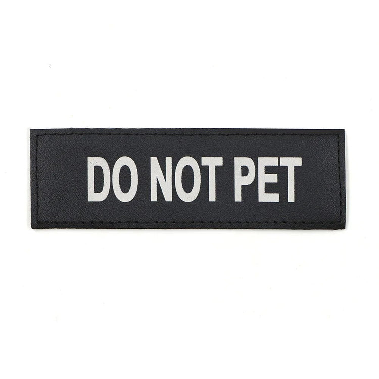 Team K9 DO NOT PET hook and loop patch