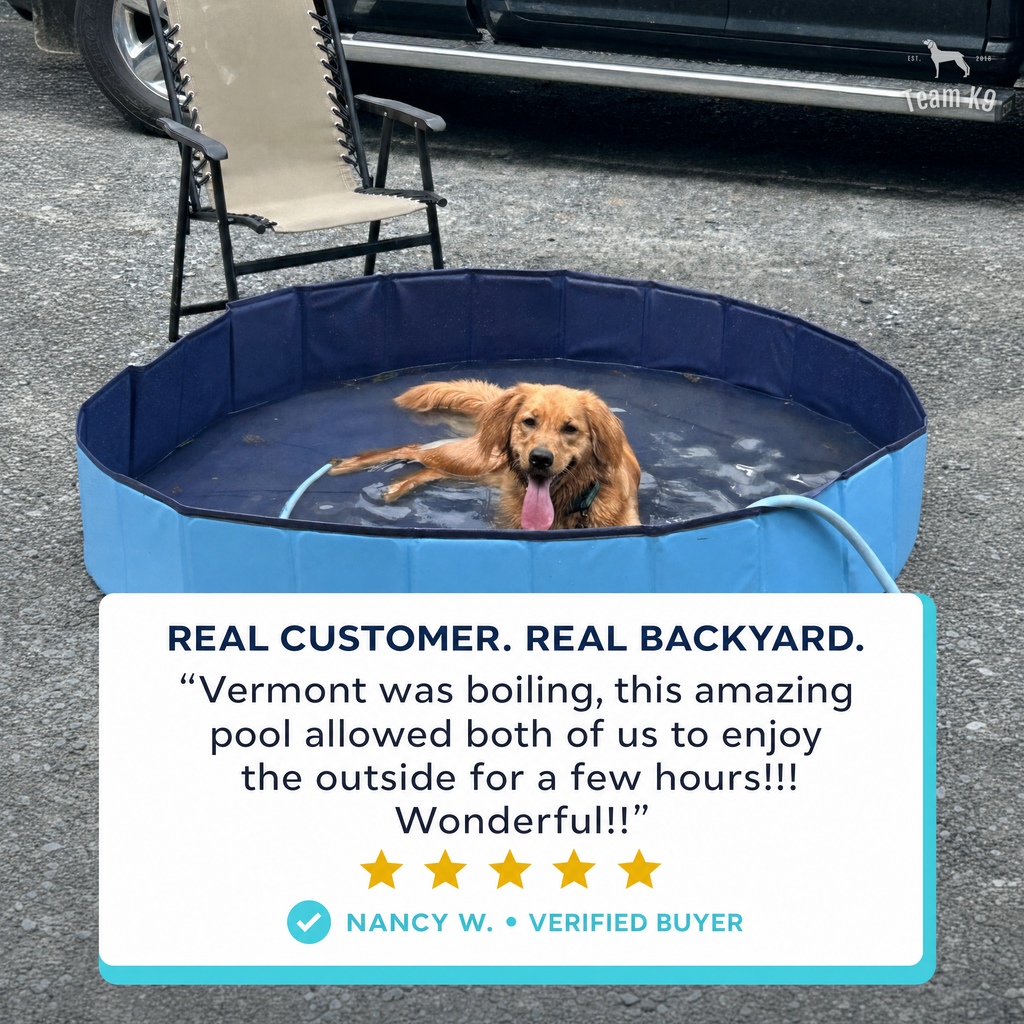 TK9 Swipe Story tk9-pdp-swipe-story-20260716 | dog-pool | 05 | Nancy customer review