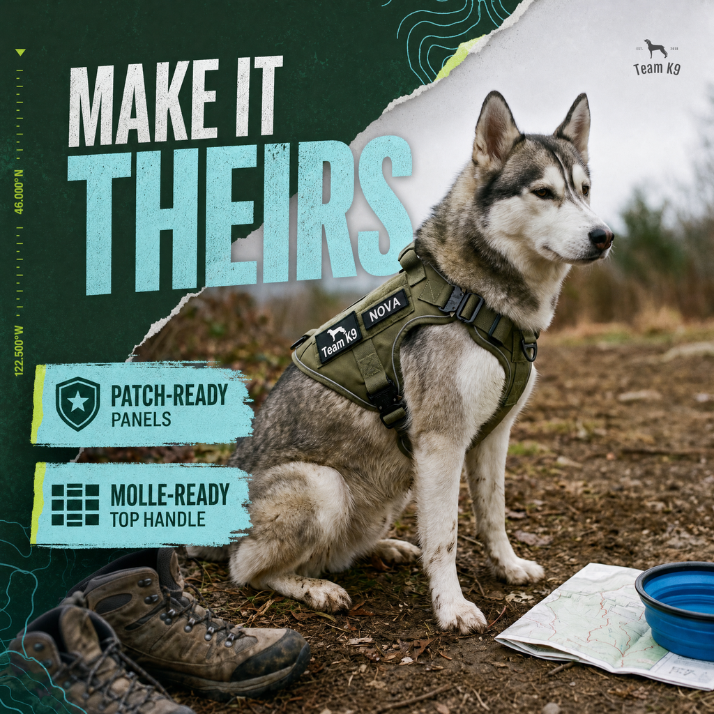 TK9 Swipe Story tk9-pdp-swipe-story-20260716 | all-metal-tactical-harness | 07 | Make it theirs