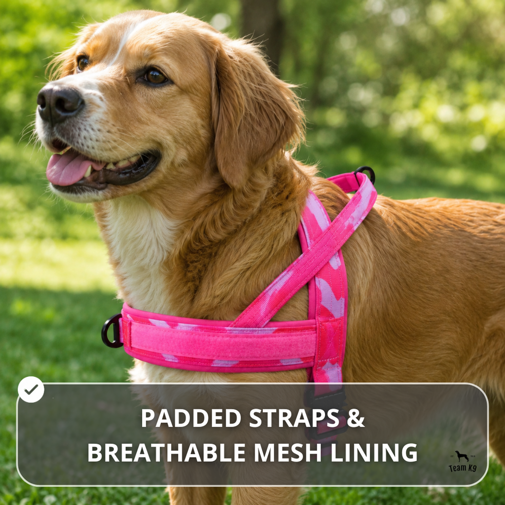 NEW Team K9® Lightweight Personalized No Pull Dog Harness
