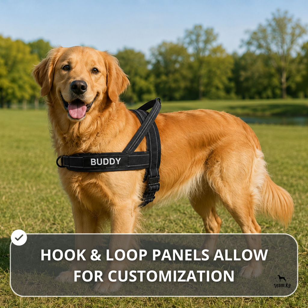 NEW Team K9® Lightweight Personalized No Pull Dog Harness