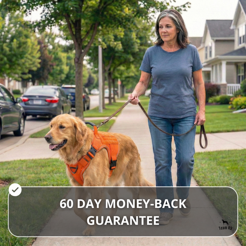 10-In-1 Tactical K9 Harness System - Full Set Dog Harness Bundle (Includes: Tactical No-Pull Dog Harness + Bungee Leash + Collar + MOLLE Pouches + First Aid Kit + 12 Hook & Loop Patches + Dog Goggles + Safety Belt + Travel Water Bowl + Dog Waste Bags)