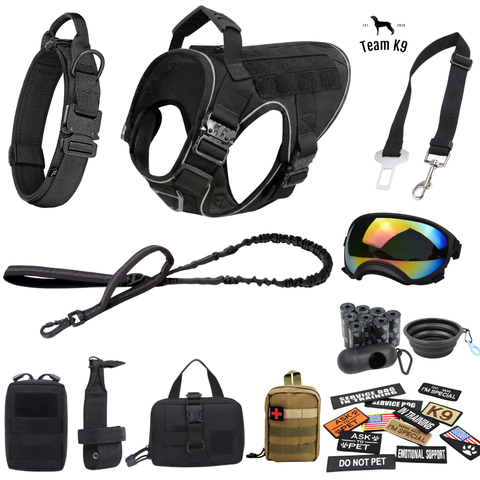 10-In-1 Tactical K9 Harness System
