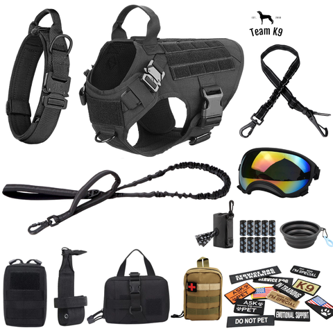 10-In-1 Tactical K9 Harness System