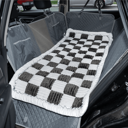 Plush Backseat Dog Bed