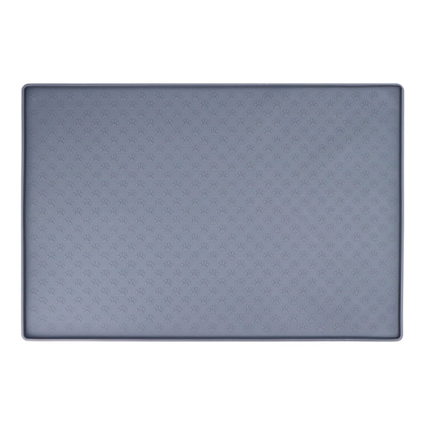 Non-Slip Dog Feeder Mat with Raised Edges