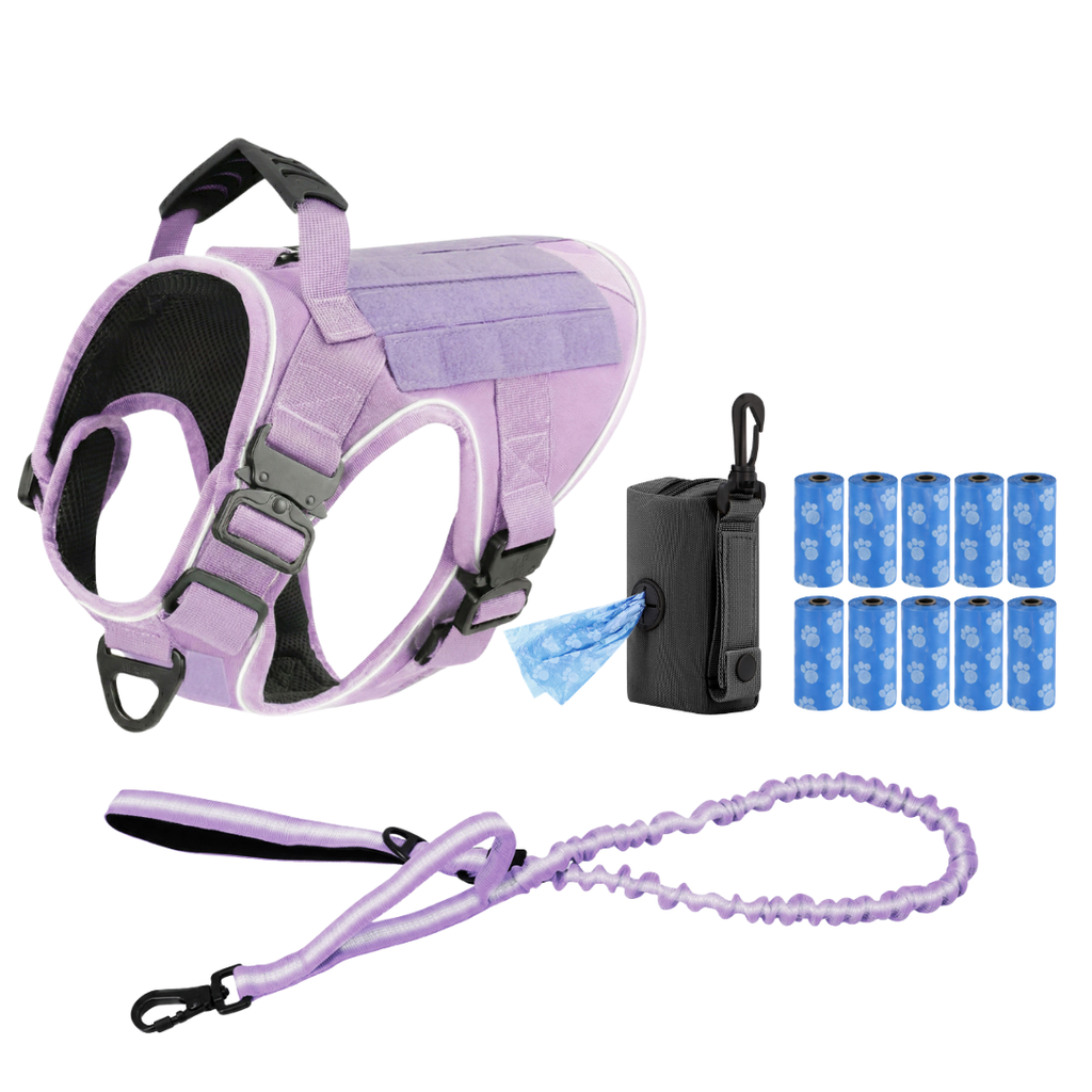 Team K9® Tactical No-Pull Dog Harness (4 Metal Buckles)