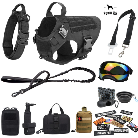 10-In-1 Tactical K9 Harness System