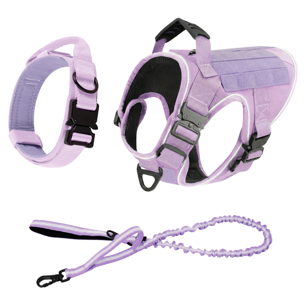 Team K9® Tactical No-Pull Dog Harness (4 Metal Buckles)