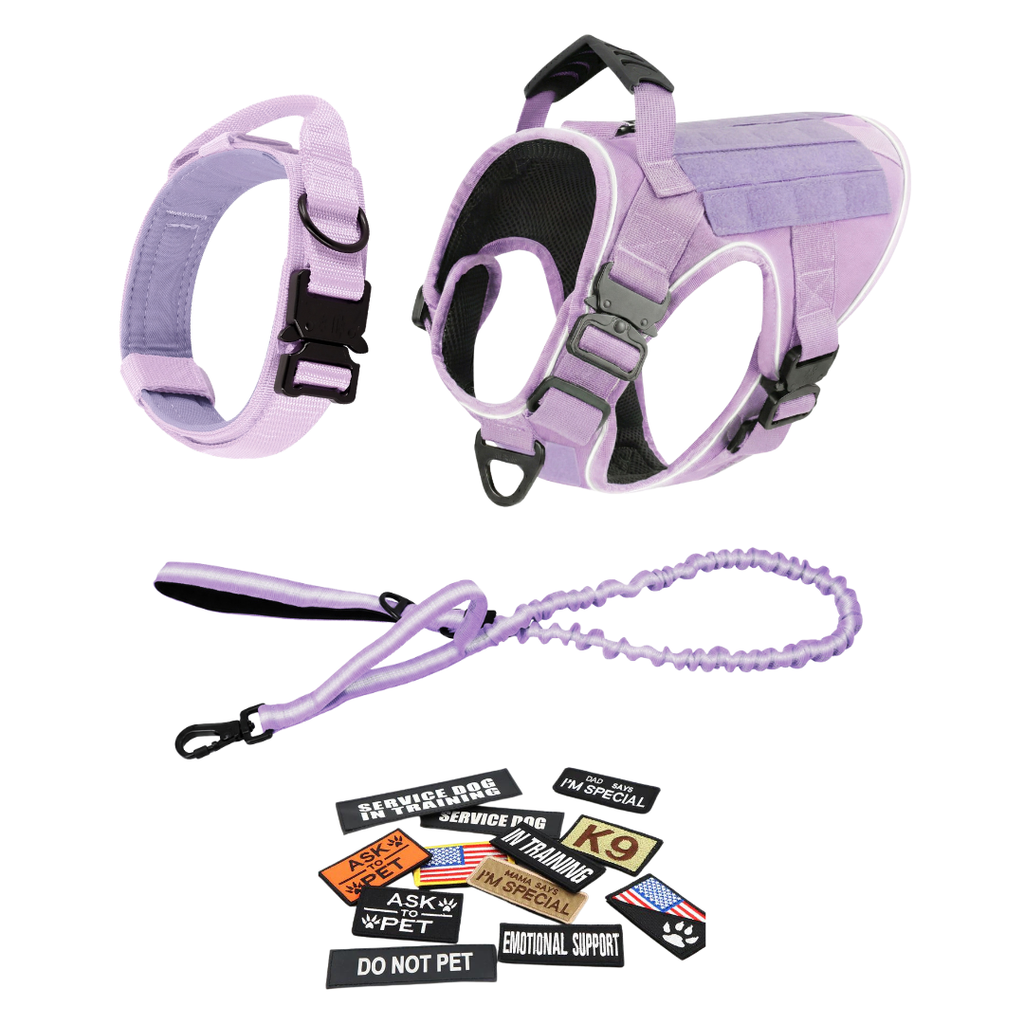 Team K9® Tactical No-Pull Dog Harness (4 Metal Buckles)