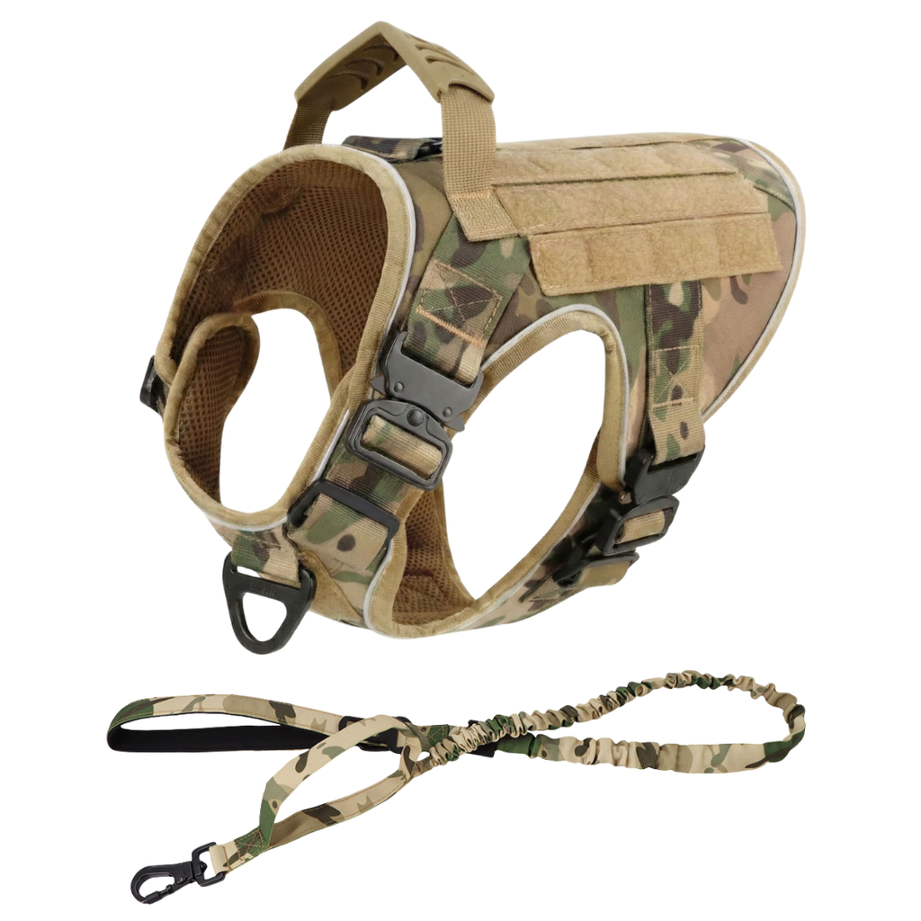 Team K9® Tactical No-Pull Dog Harness (4 Metal Buckles)