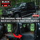 NEW Waterproof Hard Bottom Car & Truck Seat Foldable Hammock Cover With Storage Pockets, Side Flaps, Headrest Straps, Seat Anchors, & Mesh Window (+FREE SAFETY BELT!)