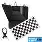 NEW Waterproof Hard Bottom Car & Truck Seat Foldable Hammock Cover With Storage Pockets, Side Flaps, Headrest Straps, Seat Anchors, & Mesh Window (+FREE SAFETY BELT!)