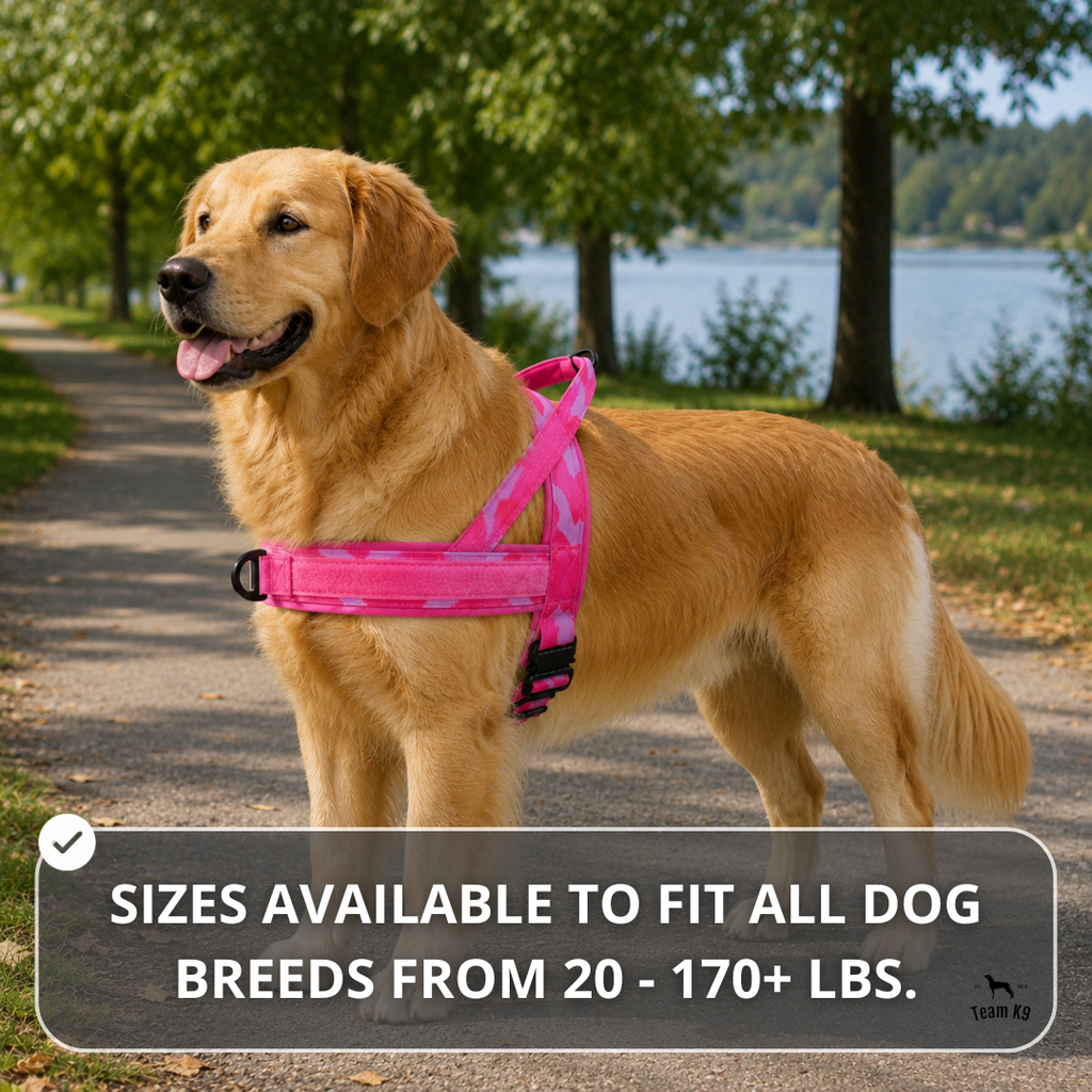 NEW Team K9® Lightweight Personalized No Pull Dog Harness