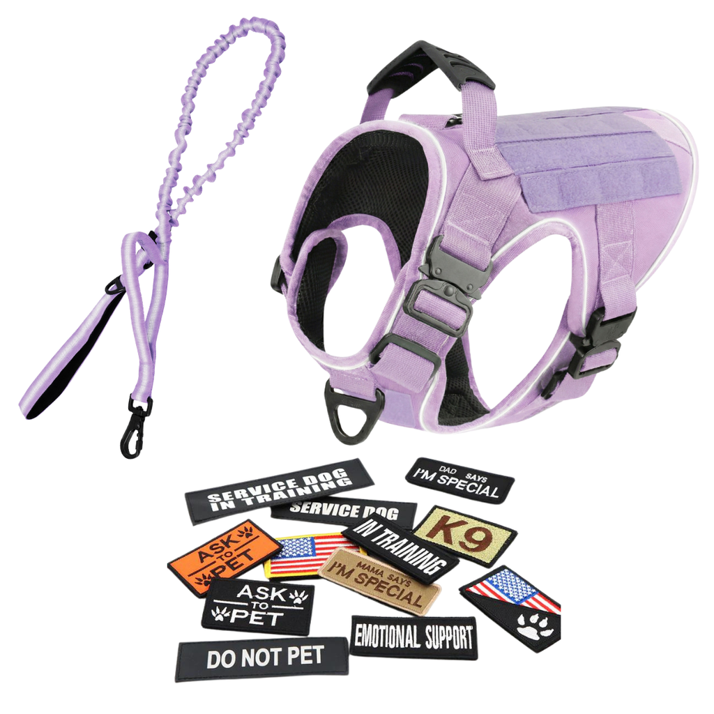 Team K9® Tactical No-Pull Dog Harness (4 Metal Buckles)