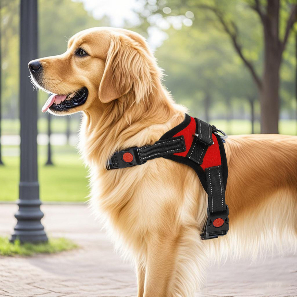 Classic Adjustable No-Choke Dog Safety Harness