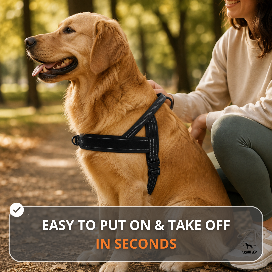 NEW Team K9® Lightweight Personalized No Pull Dog Harness