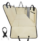 NEW Waterproof Hard Bottom Car & Truck Seat Foldable Hammock Cover With Storage Pockets, Side Flaps, Headrest Straps, Seat Anchors, & Mesh Window (+FREE SAFETY BELT!)