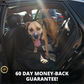 NEW Waterproof Hard Bottom Car & Truck Seat Foldable Hammock Cover With Storage Pockets, Side Flaps, Headrest Straps, Seat Anchors, & Mesh Window (+FREE SAFETY BELT!)