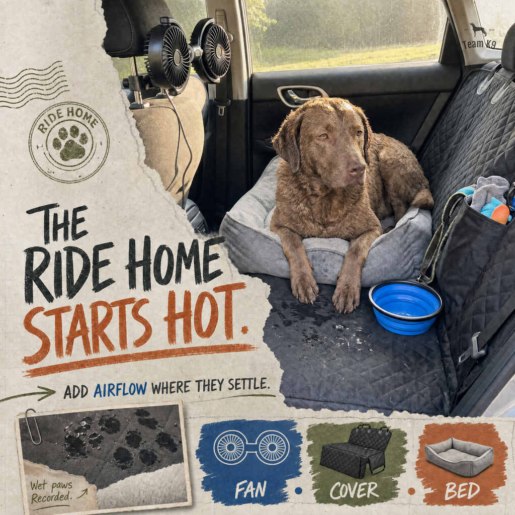 TK9 Swipe Story tk9-pdp-swipe-story-20260716 | dual-headrest-cooling-fans-usb-a | 06 | The ride home starts hot
