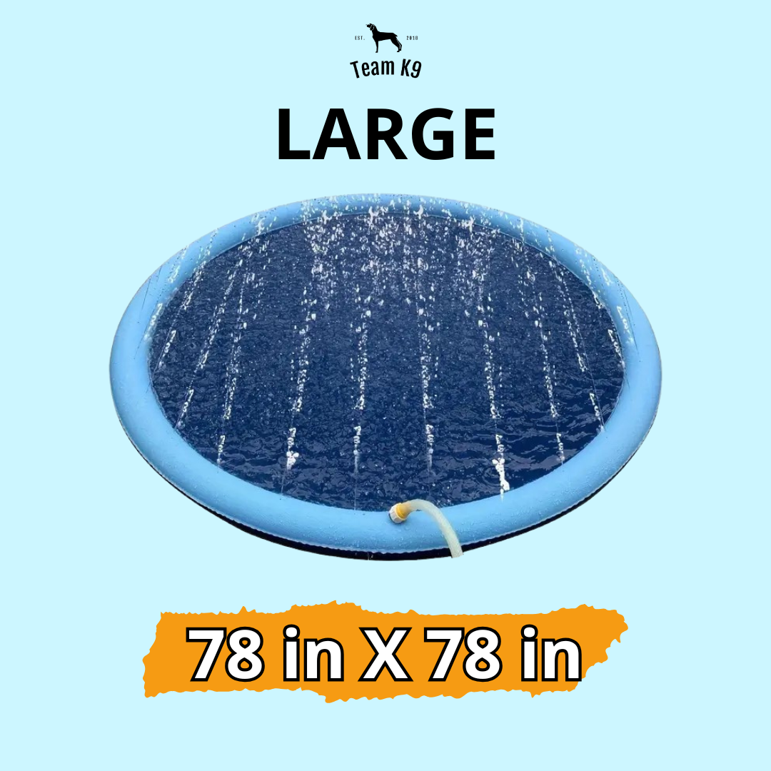 Inflatable Splash Pad Fountain Toy For Dogs