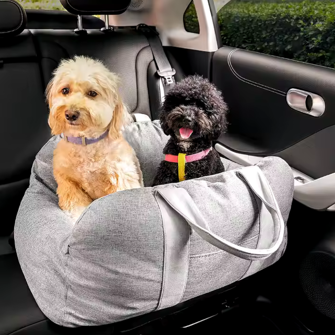 Premium Plush Cruiser Pet Car Seat Dog Bed