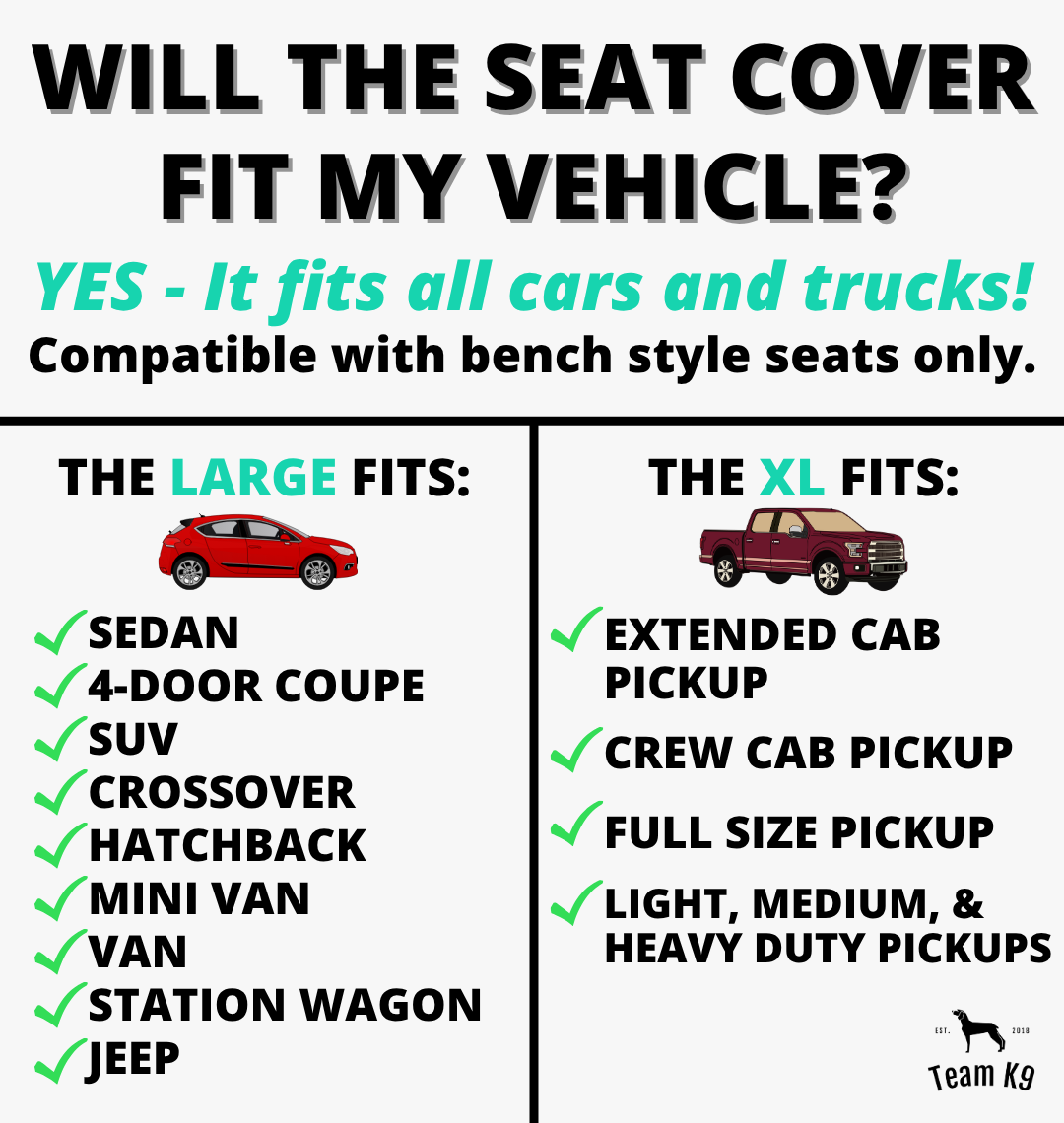 NEW Waterproof Hard Bottom Car & Truck Seat Foldable Hammock Cover With Storage Pockets, Side Flaps, Headrest Straps, Seat Anchors, & Mesh Window (+FREE SAFETY BELT!)