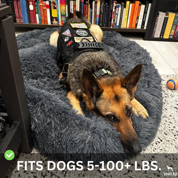 Ultra-Plush Calming Dog Bed