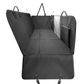 NEW Waterproof Hard Bottom Car & Truck Seat Foldable Hammock Cover With Storage Pockets, Side Flaps, Headrest Straps, Seat Anchors, & Mesh Window (+FREE SAFETY BELT!)