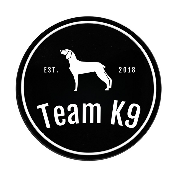 'Team K9' Hook & Loop Patch For Harness