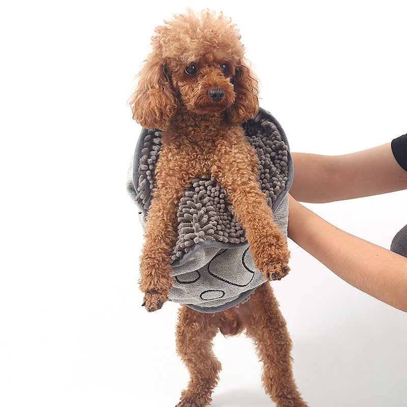 Quick-Dry Wrap Towel With Hand Pockets & Superabsorbent Microfiber