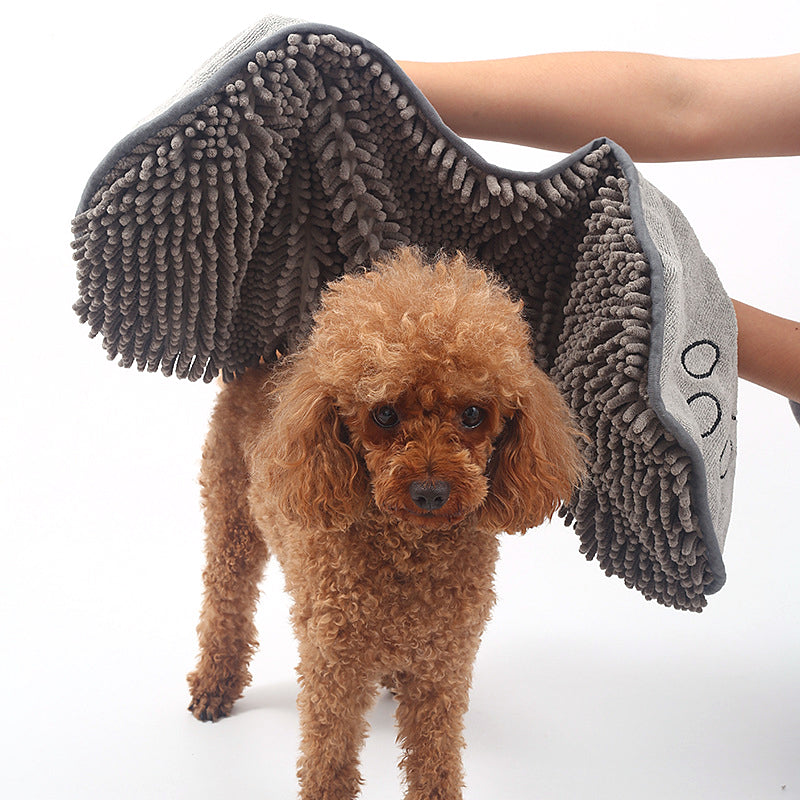 Quick-Dry Wrap Towel With Hand Pockets & Superabsorbent Microfiber