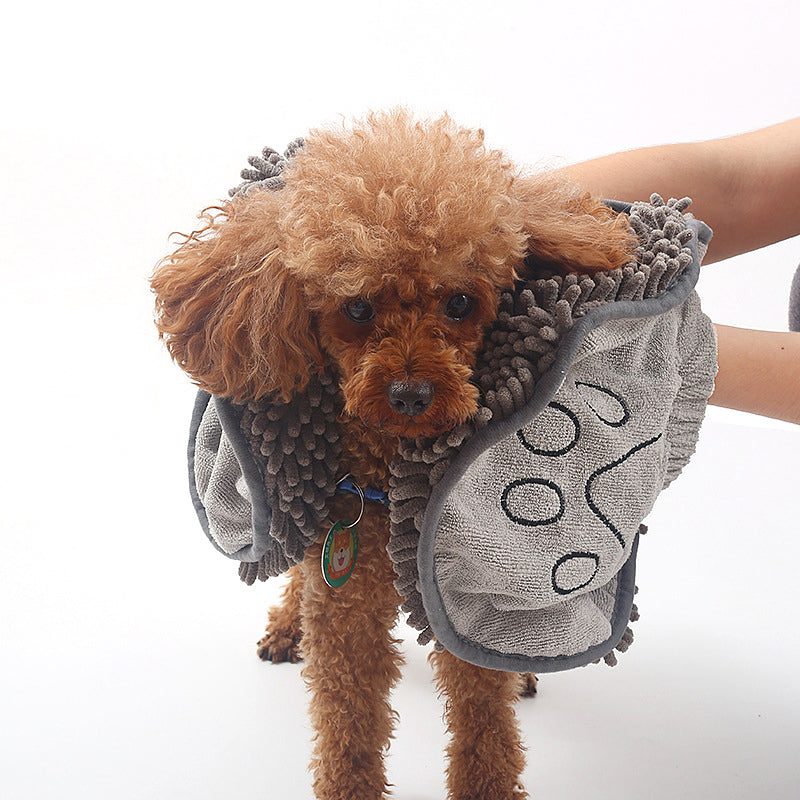 Quick-Dry Wrap Towel With Hand Pockets & Superabsorbent Microfiber