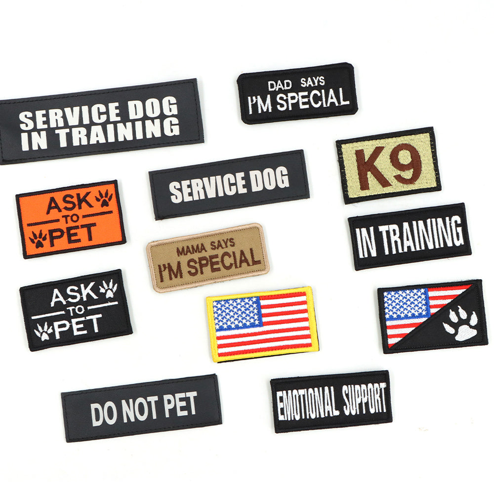 Dog patches 2024 for harness