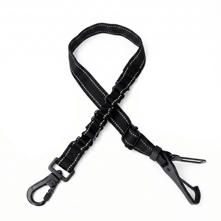 Team K9 car safety belt laid out